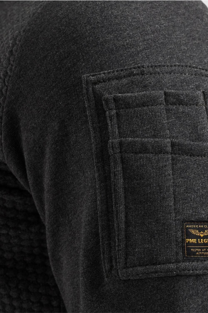 SWEAT JACKET WITH JACQUARD PATTERN PSW2402410 996